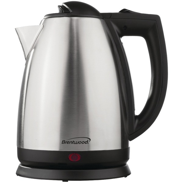 Brentwood Appliances Cordless 2 L Electric Kettle (Stainless Steel) KT-1800